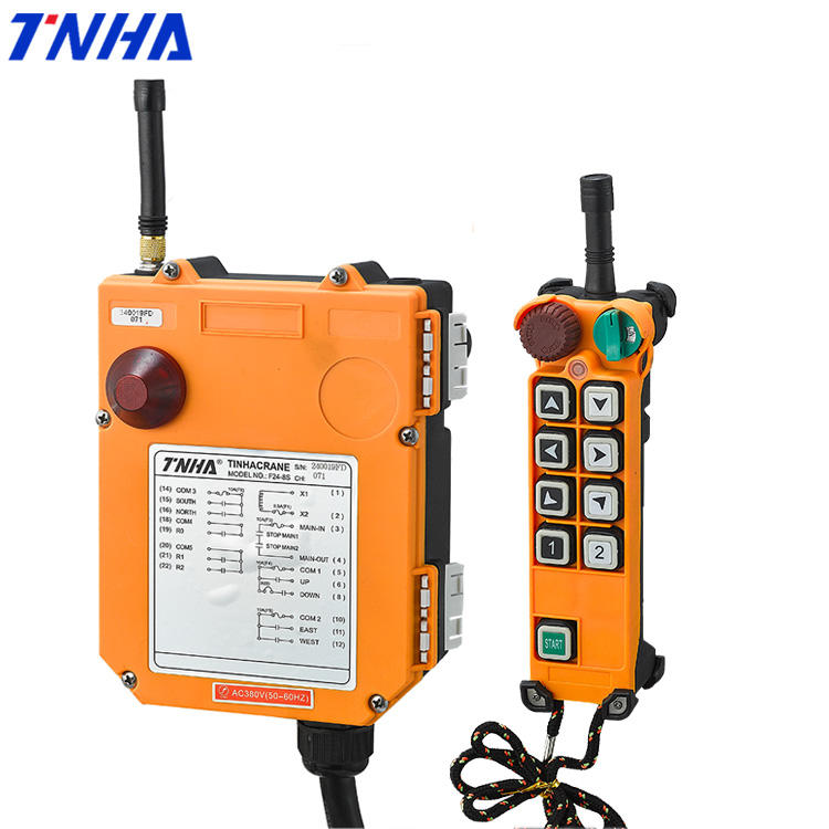 TNHA1 F24-8D Double Speed Crane Radio Remote Control Industrial Wireless Remote 