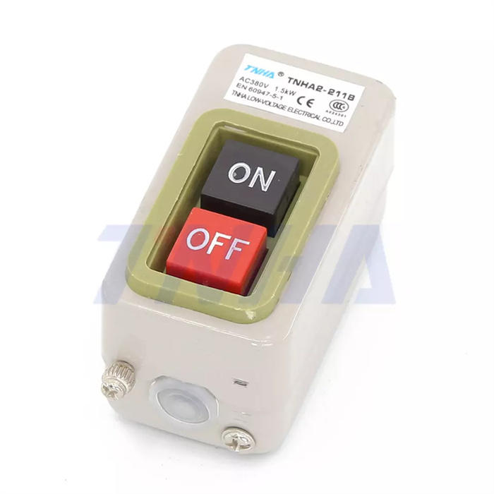 TNHA Waterproof Mini Push Push Button Switch