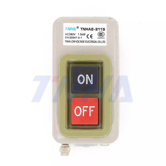 TNHA Waterproof Mini Push Push Button Switch